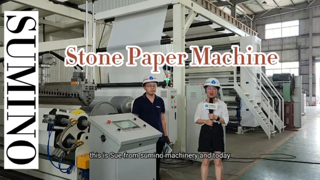 Sumino Machinery Stone Paper Making Machine