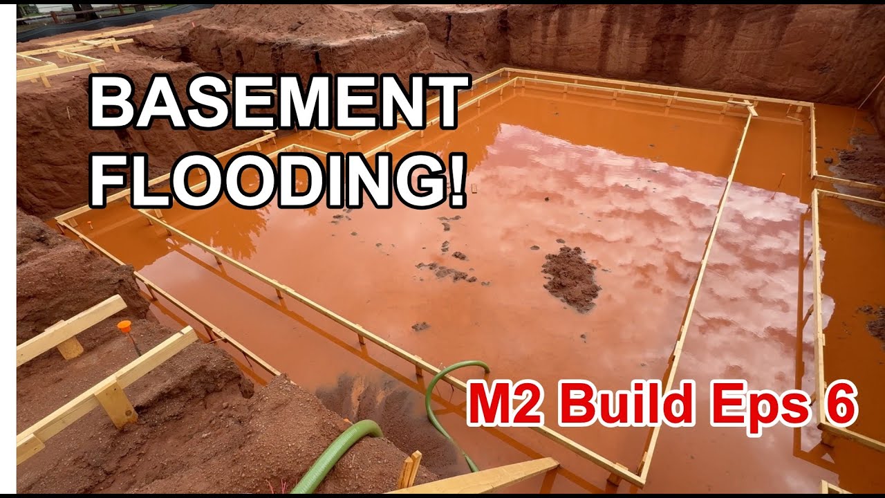 Ep 6 Floods and Footings - Modern Mountain ICF Build