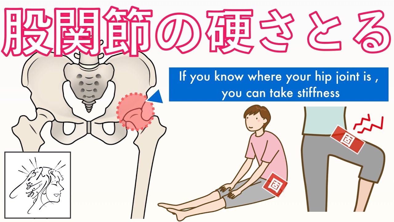 【股関節が硬い】意外な原因と知るだけで動かしやすくなるボディマップイメージ