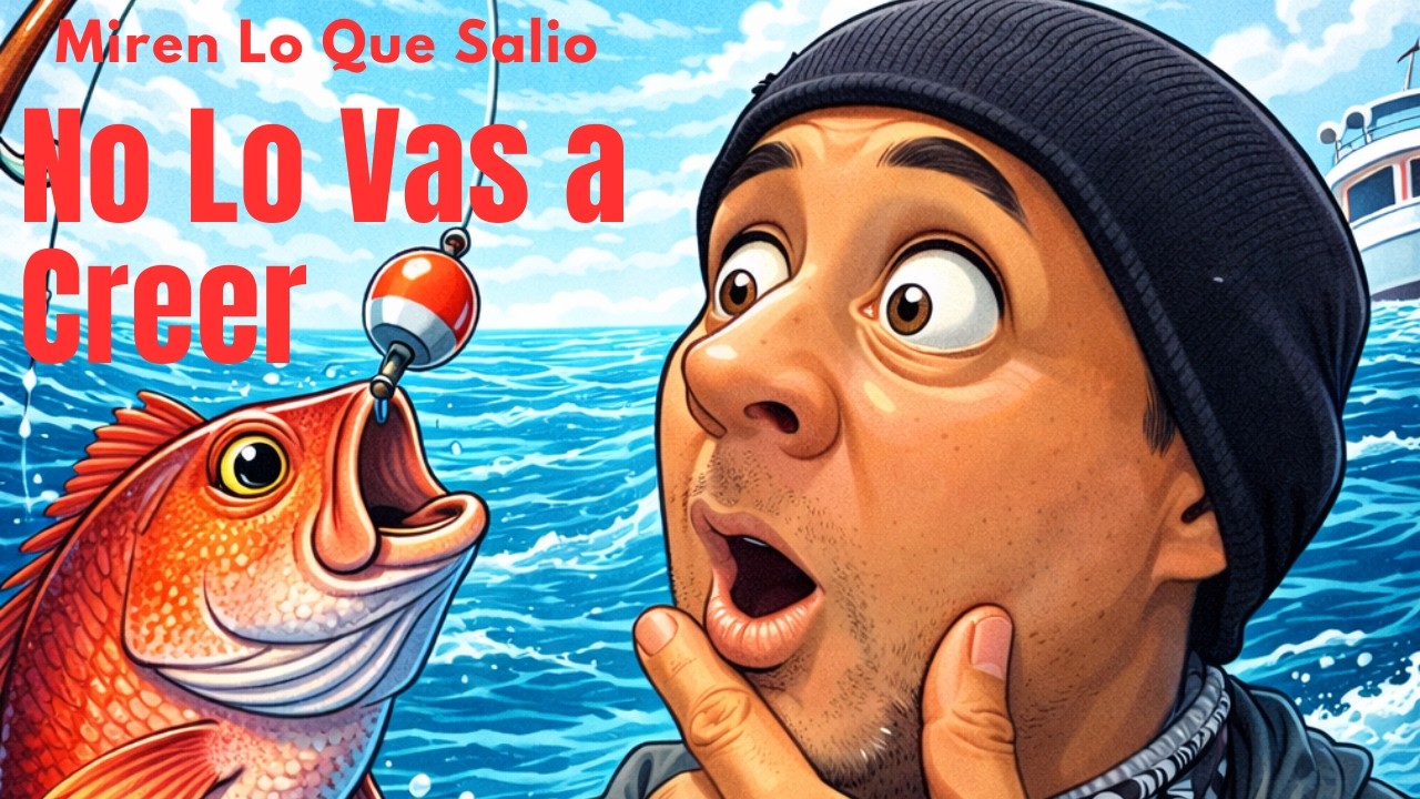 🎣 200 Metros Mar Adentro con Drone y ¡Boom! Pargo Sama 🚁