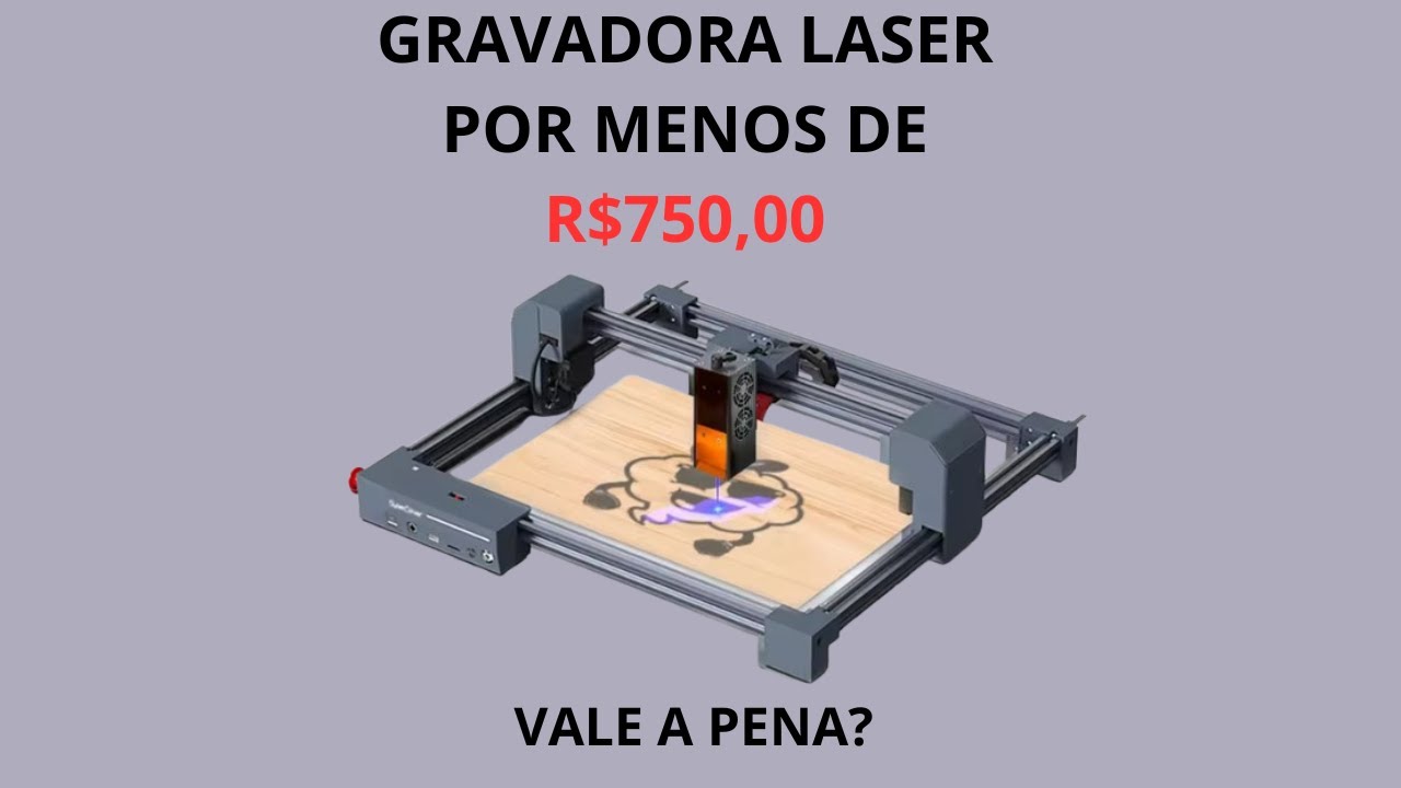 Gravadora LASER mais barata do ALIEXPRESS
