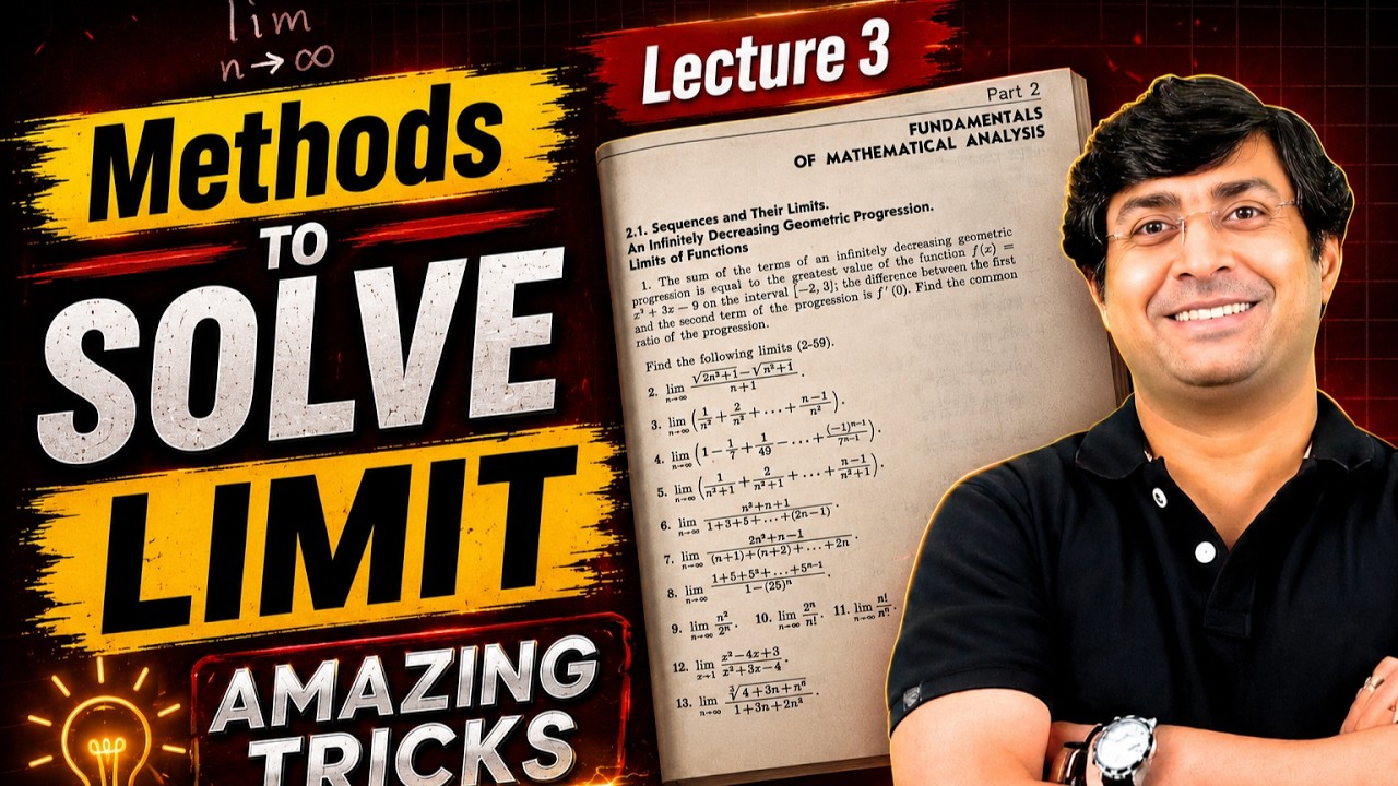 Limits Solving Tricks Nobody Tells You | Lecture 3 | GB Sir