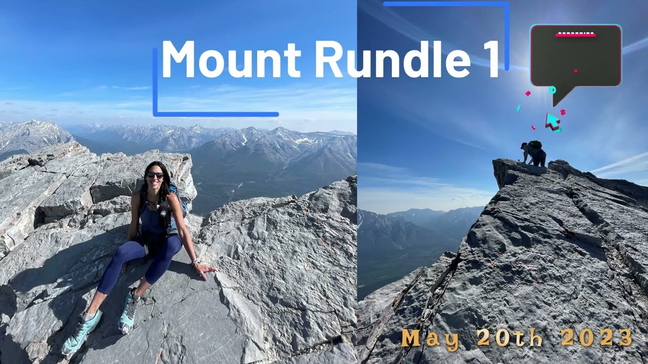Mount Rundle scramble - Banff - May 20th 2023