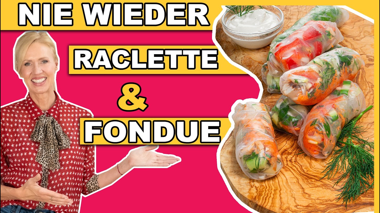 Neu❗️Das macht Spaß Fondue & Raclette war gestern 🤗 gemeinsames Dinner knackig & gesund wenig Arbeit