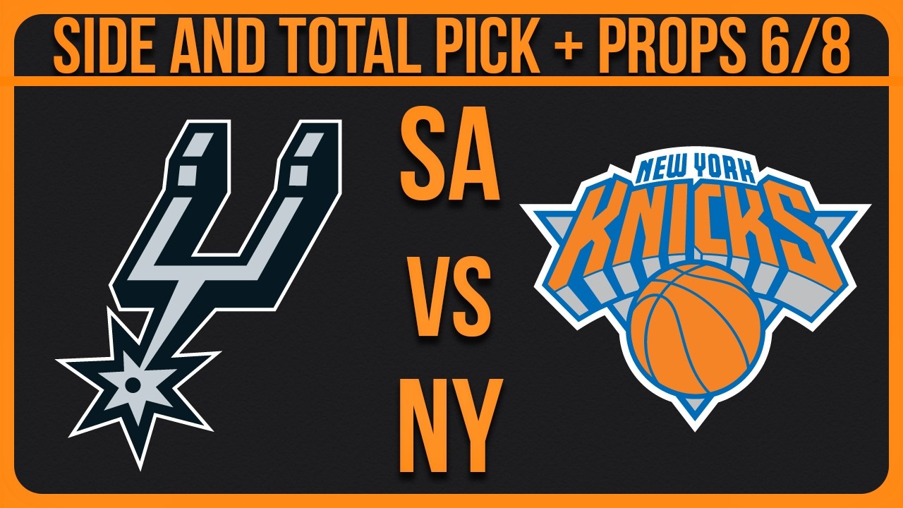 NBA Picks Today Spurs vs Knicks GAME 3 | NBA Finals Best Bets & Player Props 6/8/26