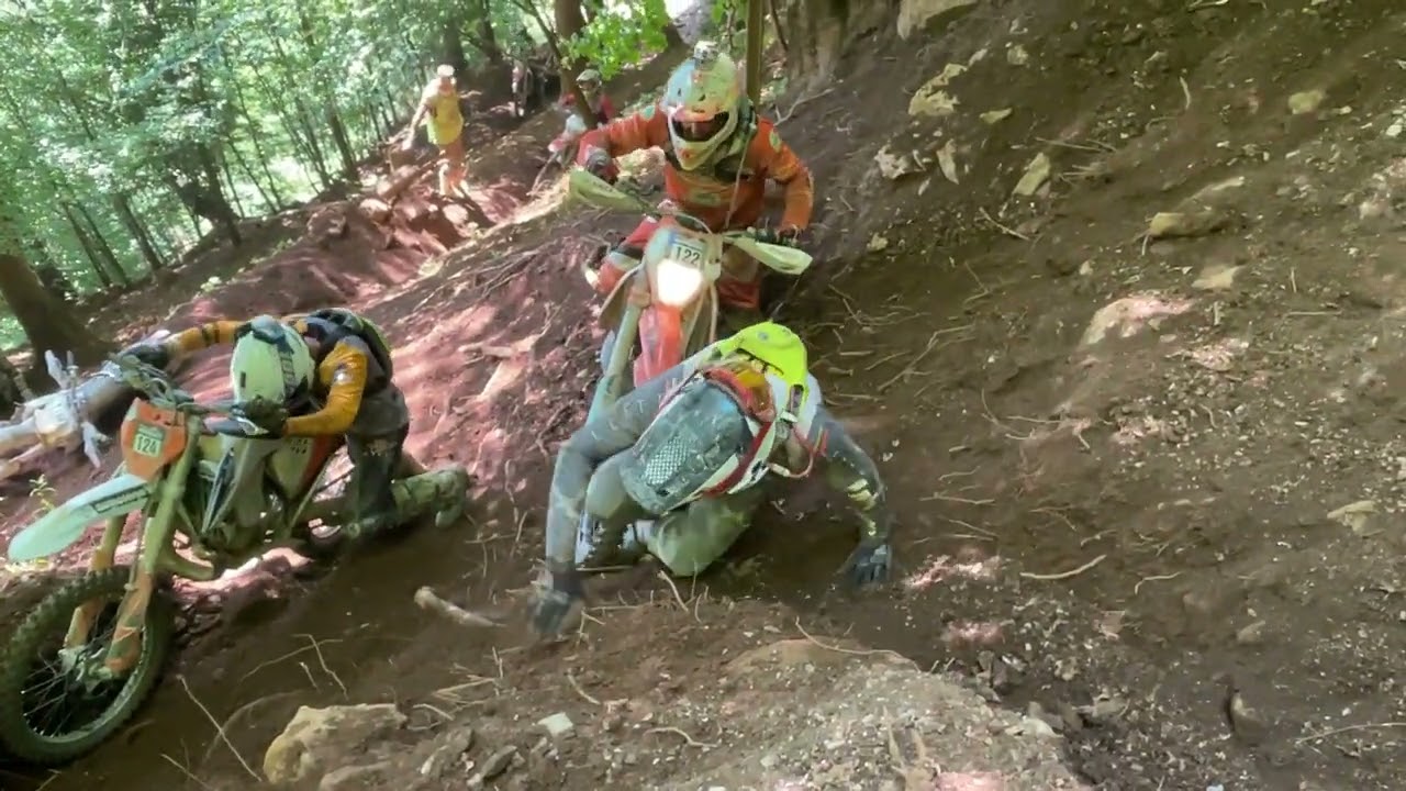 Daniel Gappmaier 124 KTM EXC 150 &  David Rinner 122 | Red Bull Hare Scramble Erzbergrodeo 2022