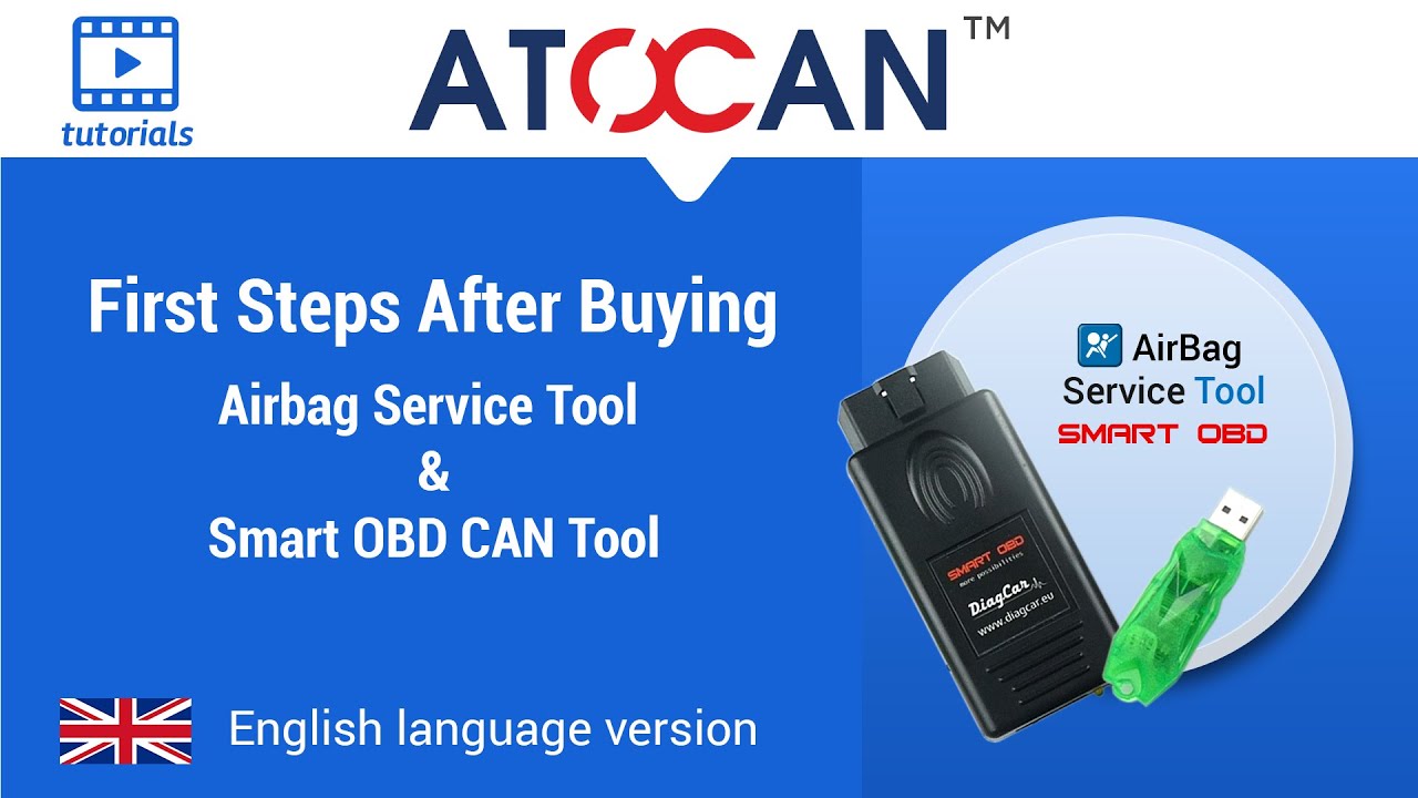 First Steps After Buying: Airbag Service Tool & Smart OBD CAN Tool