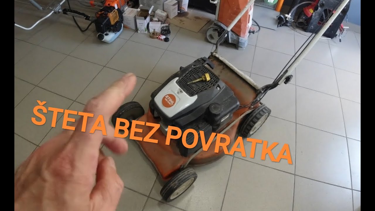 Kriva radilica unistava kosilicu
