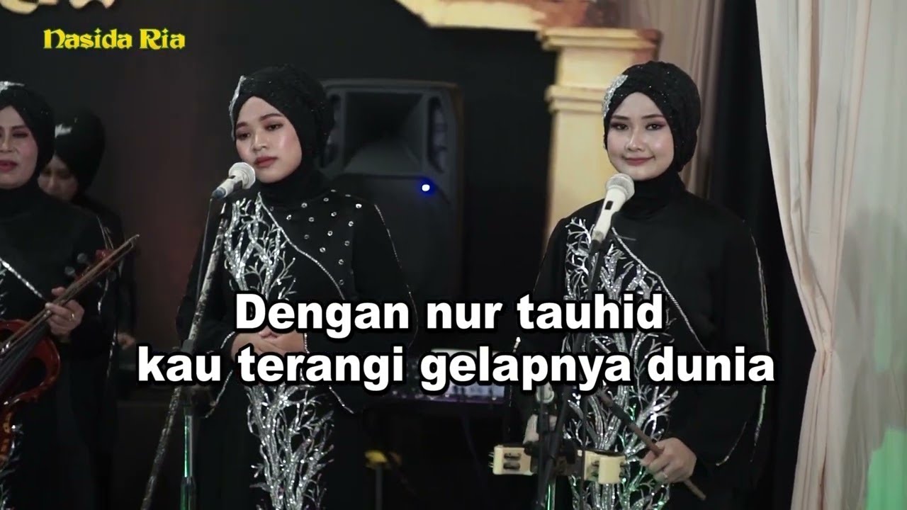 YAA RASULALLAH - NASIDA RIA ALBUM VOL.7 KARAOKE VERSION KUNCI VOKAL TITIK  #qasidah #nasidaria