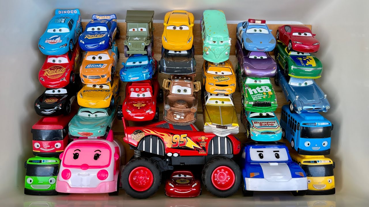 Disney Pixar Cars Unboxing Review | Lightning McQueen, Tow Master, Doc Hudson, Sally Carrera, Cruz