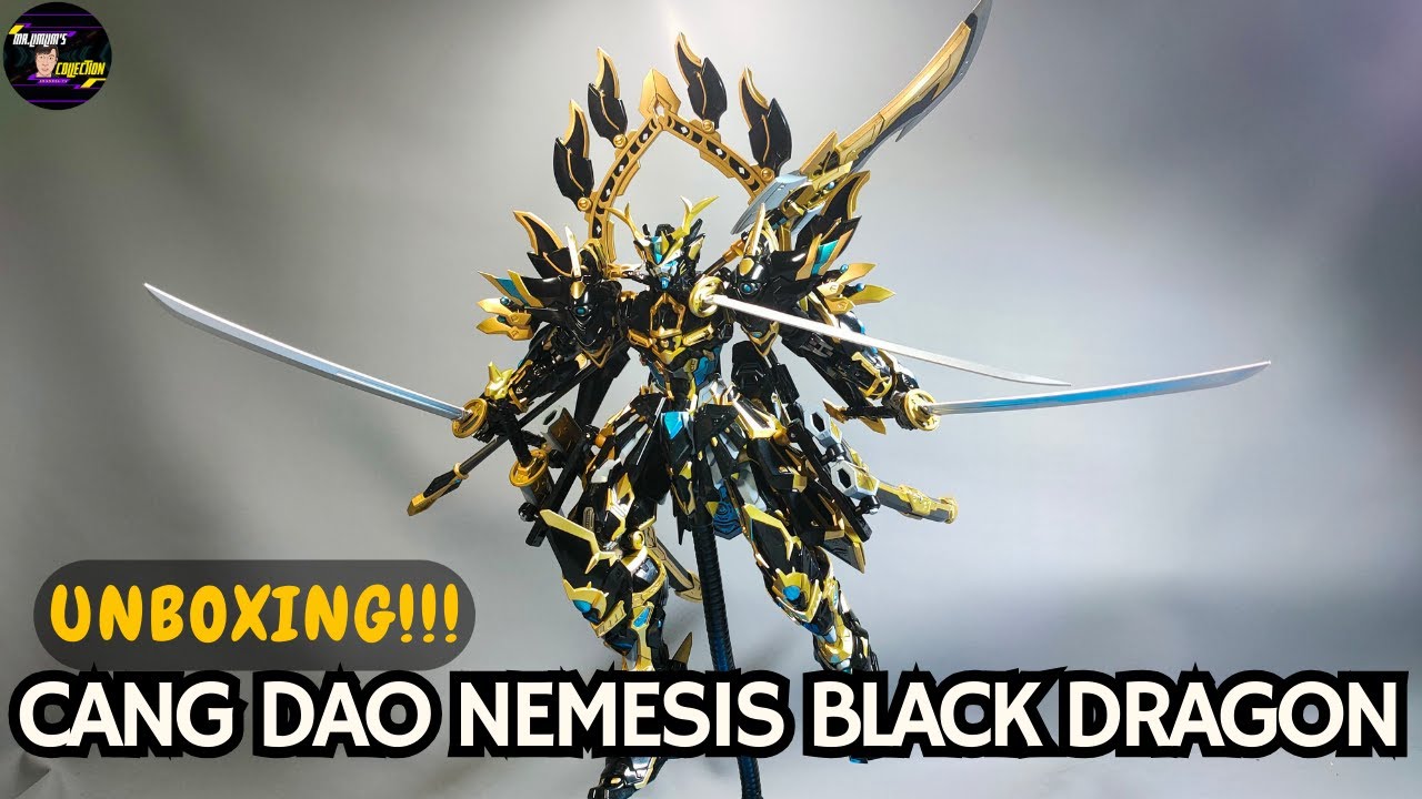 Black Dragon Cangdao Model CD-01B Nemesis Dragon 黑龙 Metal Frame Unboxing