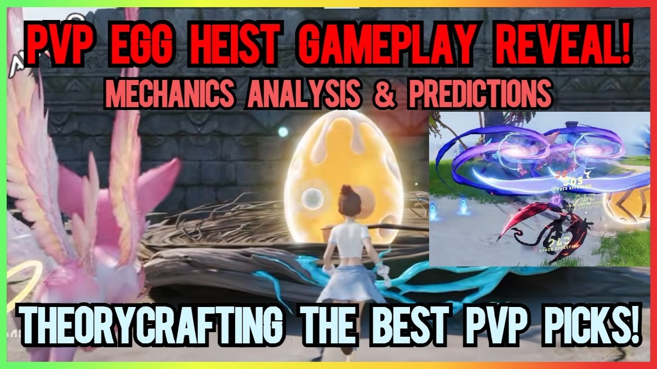 PvP Egg Heist analysis & theorycrafting! Gameplay revealed! Best pvp teams? | Aniimo