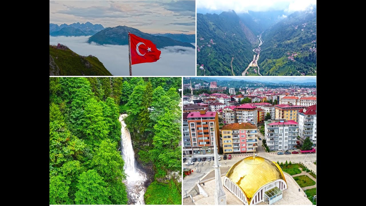 Rize ve Ardeşen Drone &Ccedil;ekimi | Palovit Şelalesi, Bulut Denizi, Huser, Ayder Yaylalar | #Youtube #ig