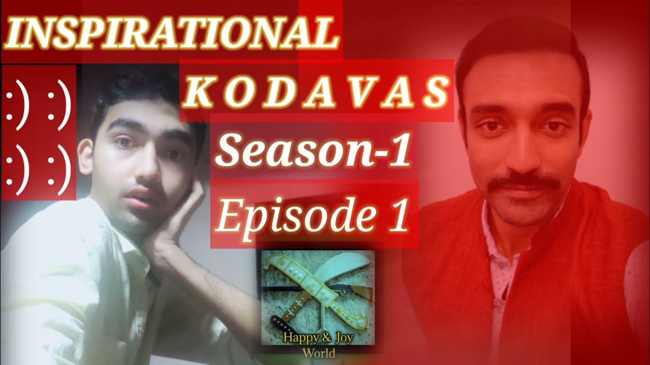 Inspirational Kodavas S-1|Episode 1| Robin Uthappa| Coorg Personalities| Sports| Happy and Joy World
