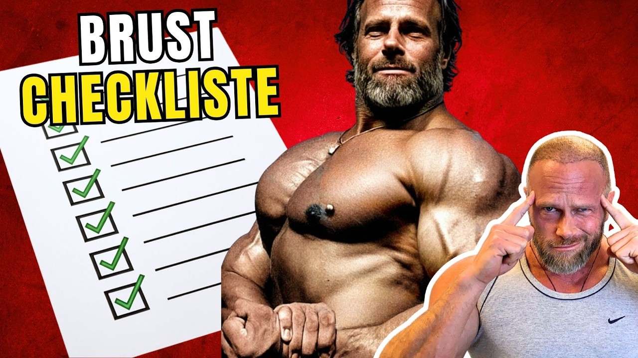 Die ULTIMATIVE BRUSTTRAINING CHECKLISTE - Perfektes Brust Training