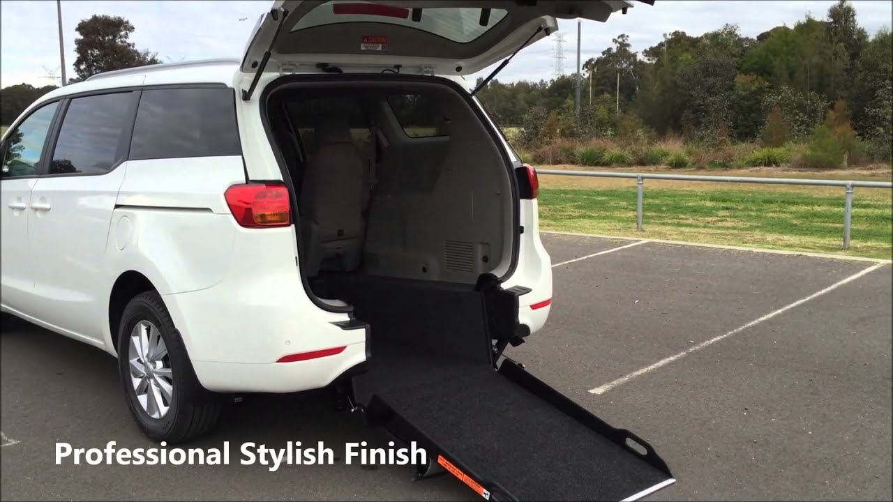 Kia Carnival / Kia Sedona Freedom Van Wheelchair Access Vehicle