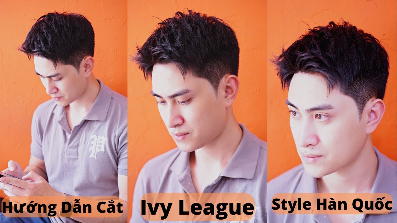 IVY LEAGUE _ Kiểu Tóc Hàn Quốc Cực Hot 2022 | Hướng Dẫn Cắt Tóc Nam Đẹp | Ng . Tuấn Barber 17