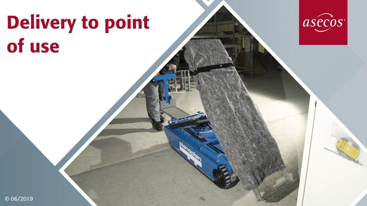 Safety storage cabinets: Delivery to point of use | asecos