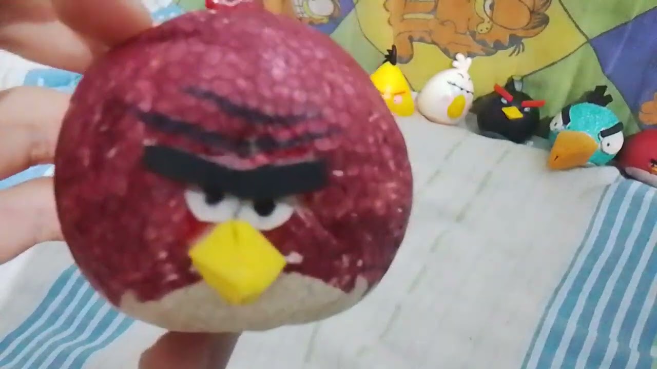 unboxing de todas mis figuras de angry Birds