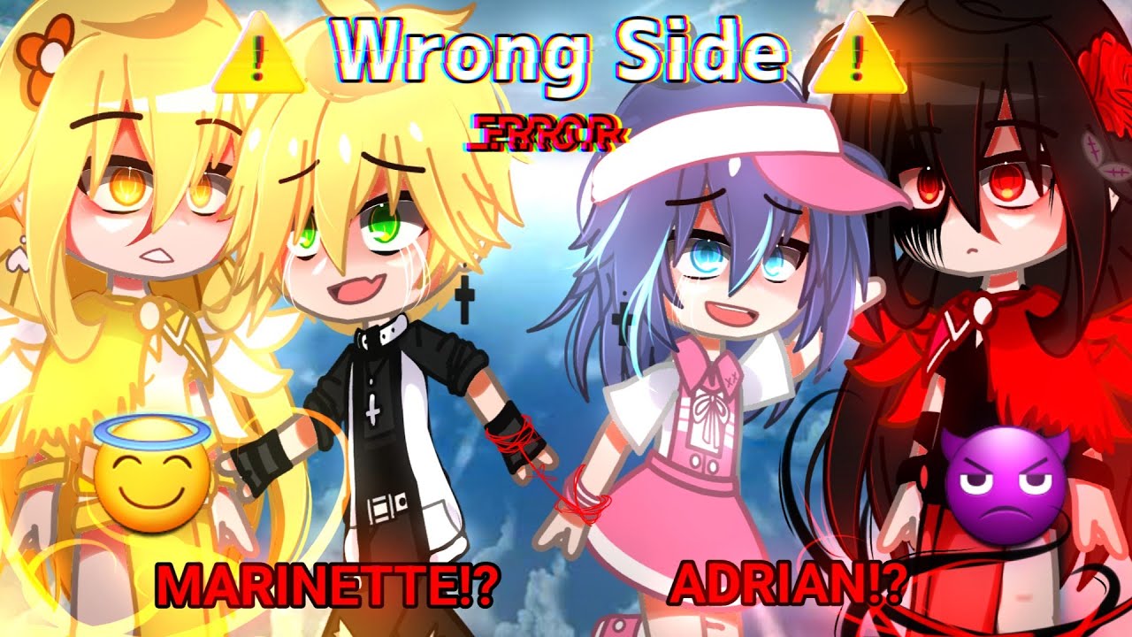 👿 WRONG SIDE 😇 || Part 3 ||  GACHA 💖 || MEME 🥀|| MLB 🐞|| 😻💞  { ORIGINAL }🔥✨ Last part ~