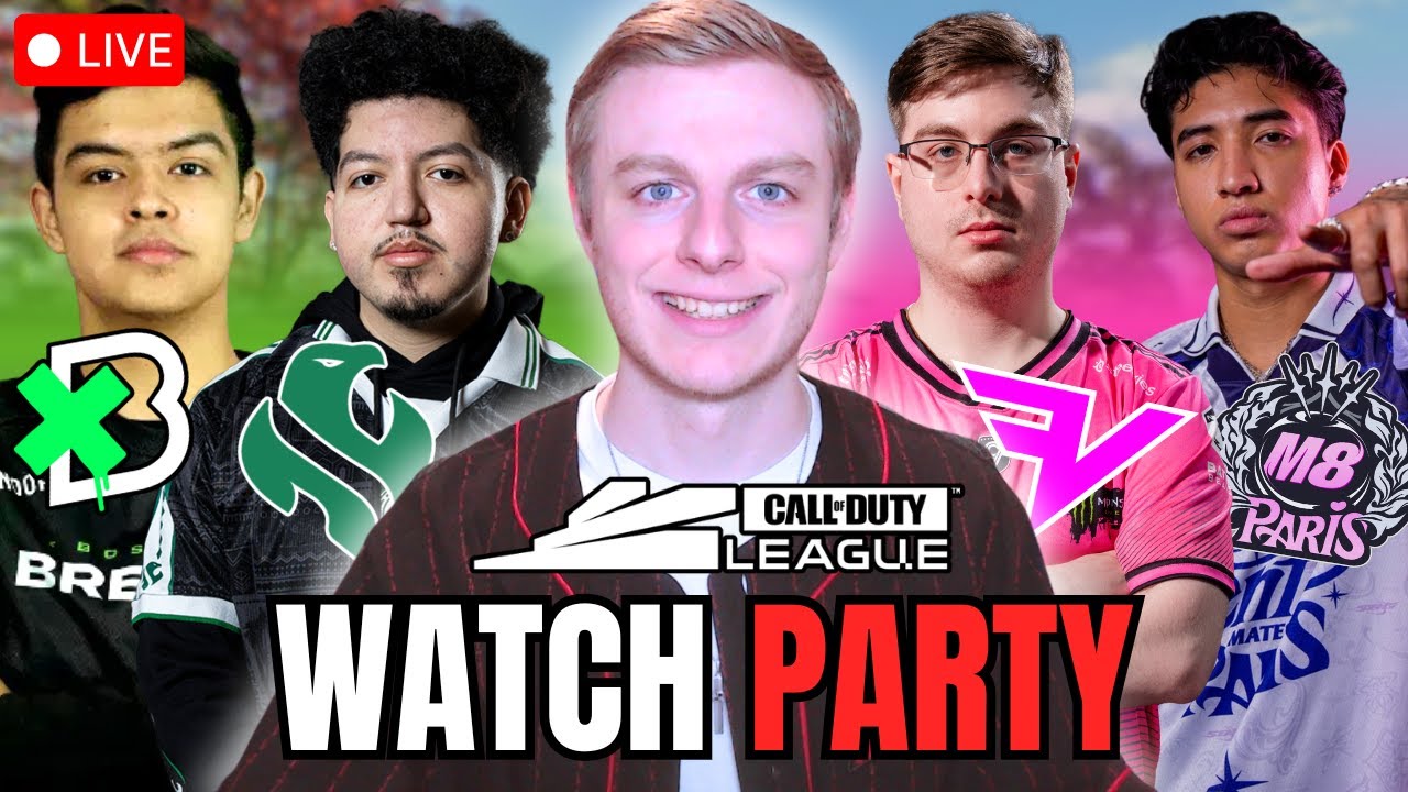 🔴FAZE vs FALCONS | CDL WATCH PARTY
