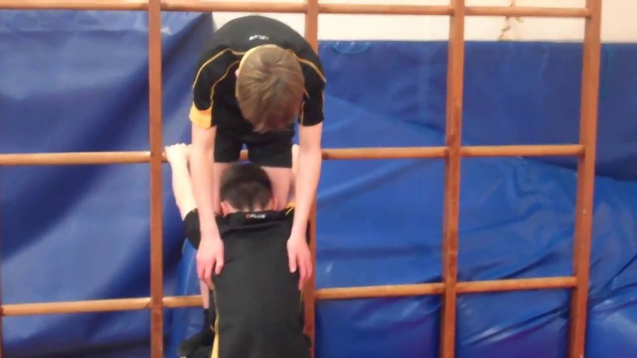 Boys P.E. class Mannequin Challenge