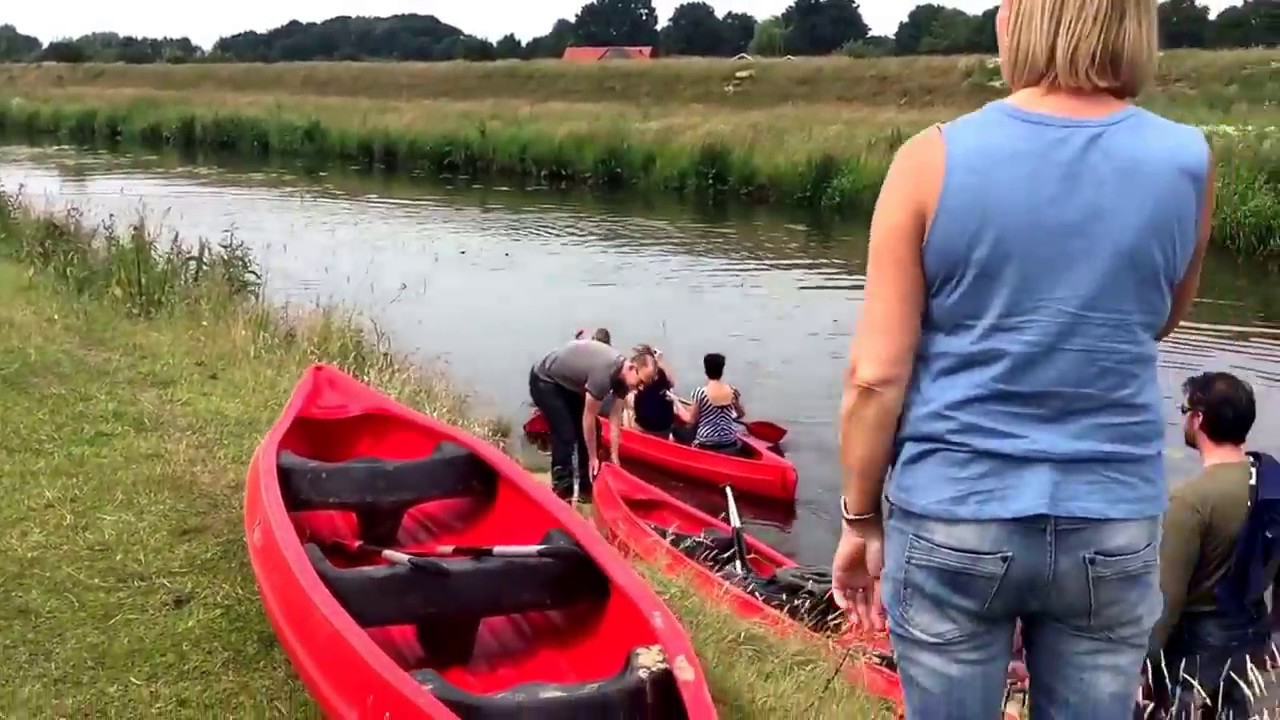 Kanovaren op de Dinkel van Lattrop naar Lage