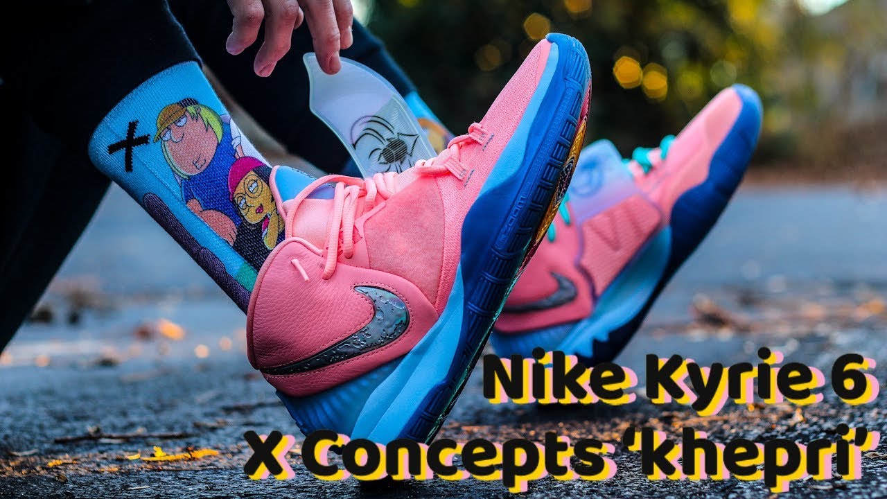 NIKE KYRIE 6 X CONCEPTS KHEPRI REVIEW & ON FEET!!
