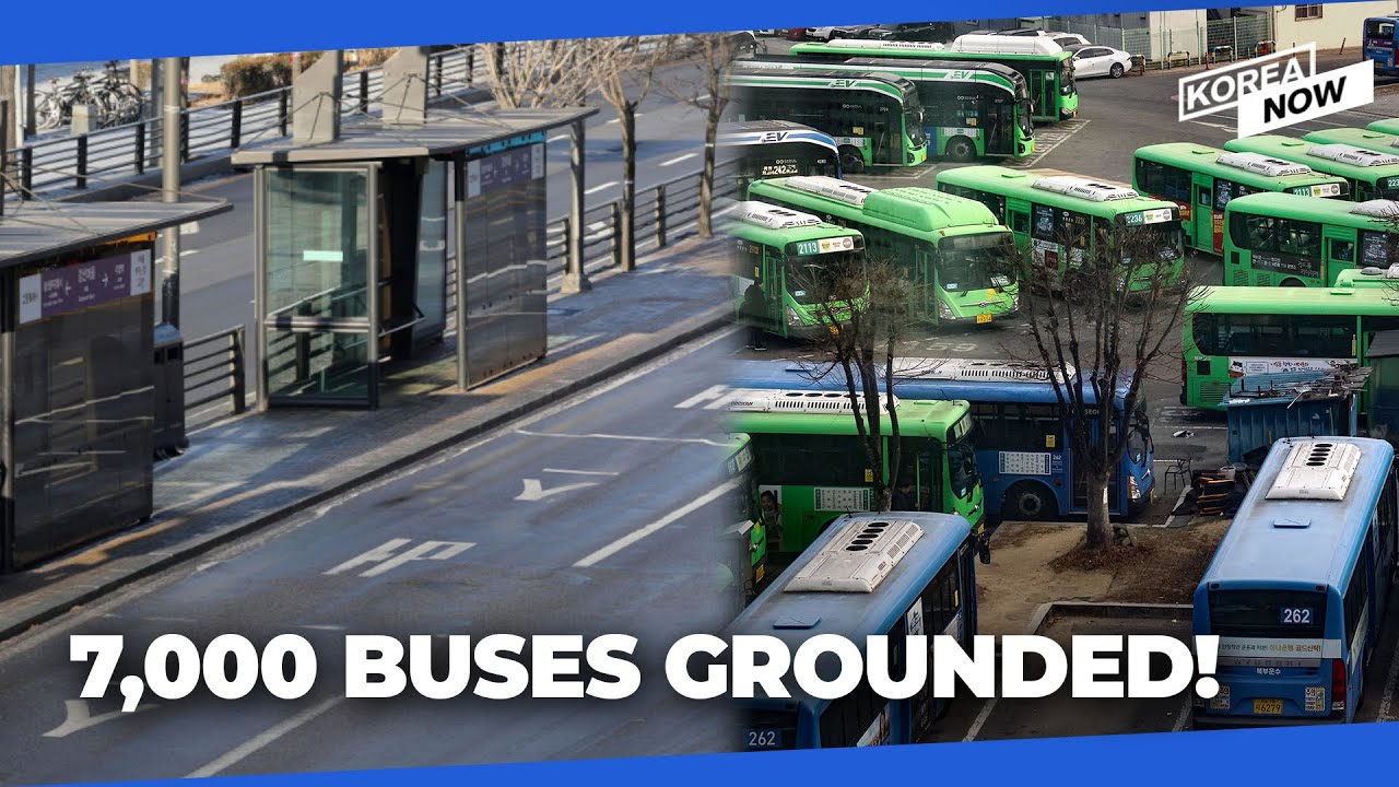 Seoul bus strike halts 7,000 buses, commuters in chaos