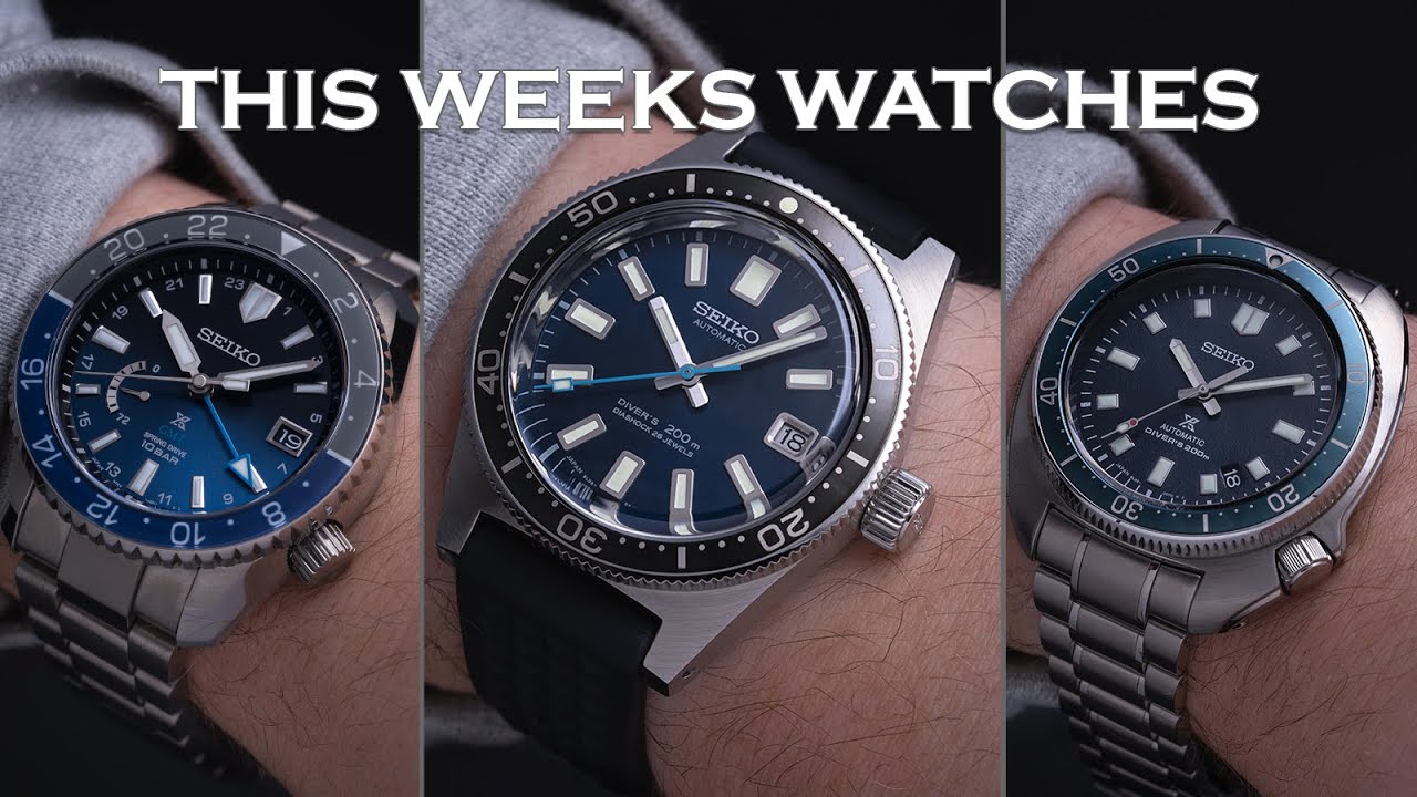 This Weeks Watches - HUGE High-End Seiko Drop, 8x SLA's, 3x SNR's & Tuna! [Episode 62]
