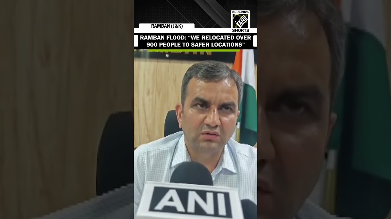 Ramban Flood: &ldquo;We relocated over 900 people to safer locations&hellip;&rdquo; Dy Commissioner Mohammad Alyas Khan