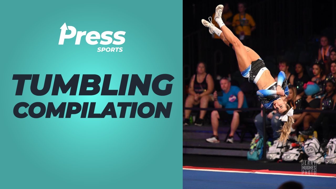 3 minutes of jaw dropping Cheer Tumbling Sequences!