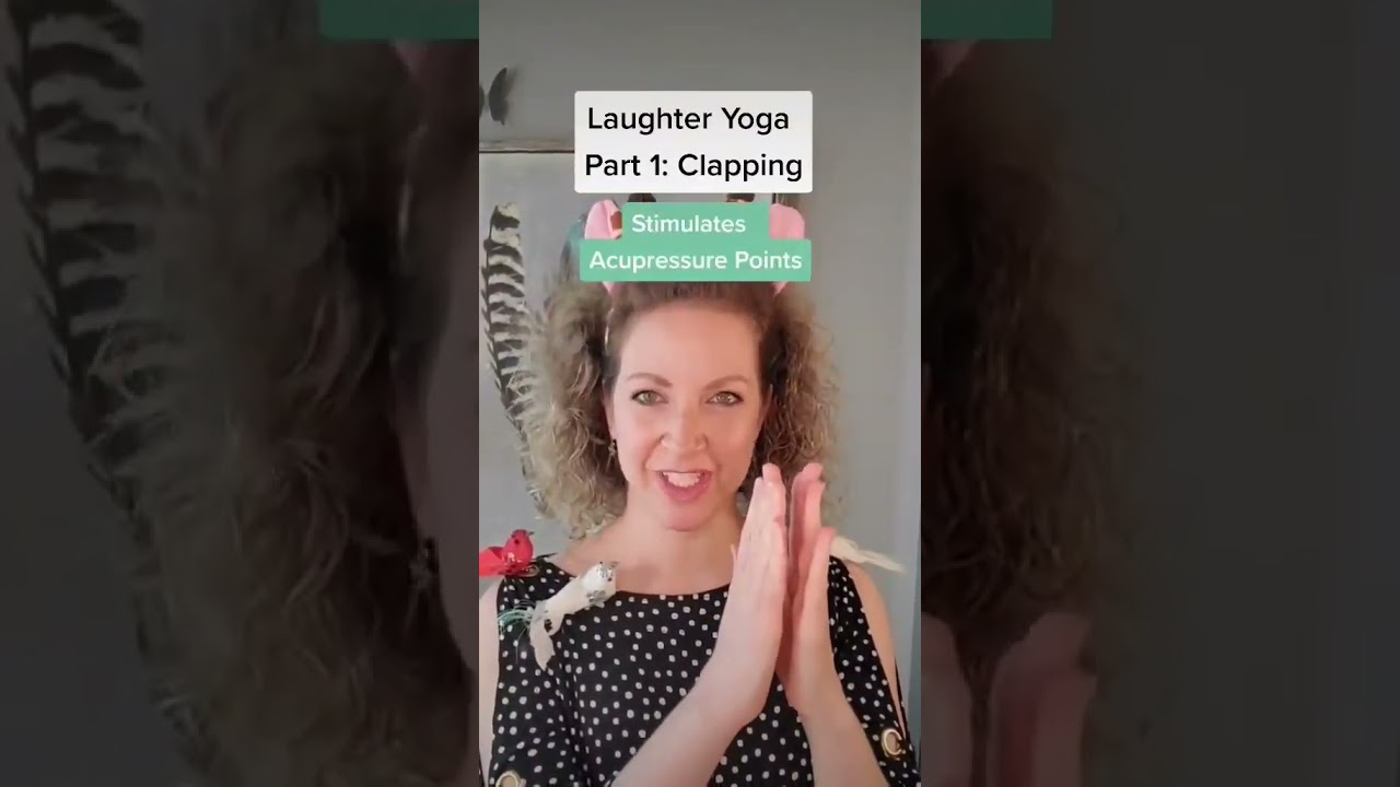 Laughter Yoga: Clapping #laughteryoga #laughteryogaleader #artofallowing #lawofhappy