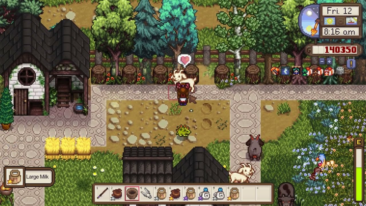Modded Stardew Valley Playthrough - No commentary - Day 12 Summer, Year 2