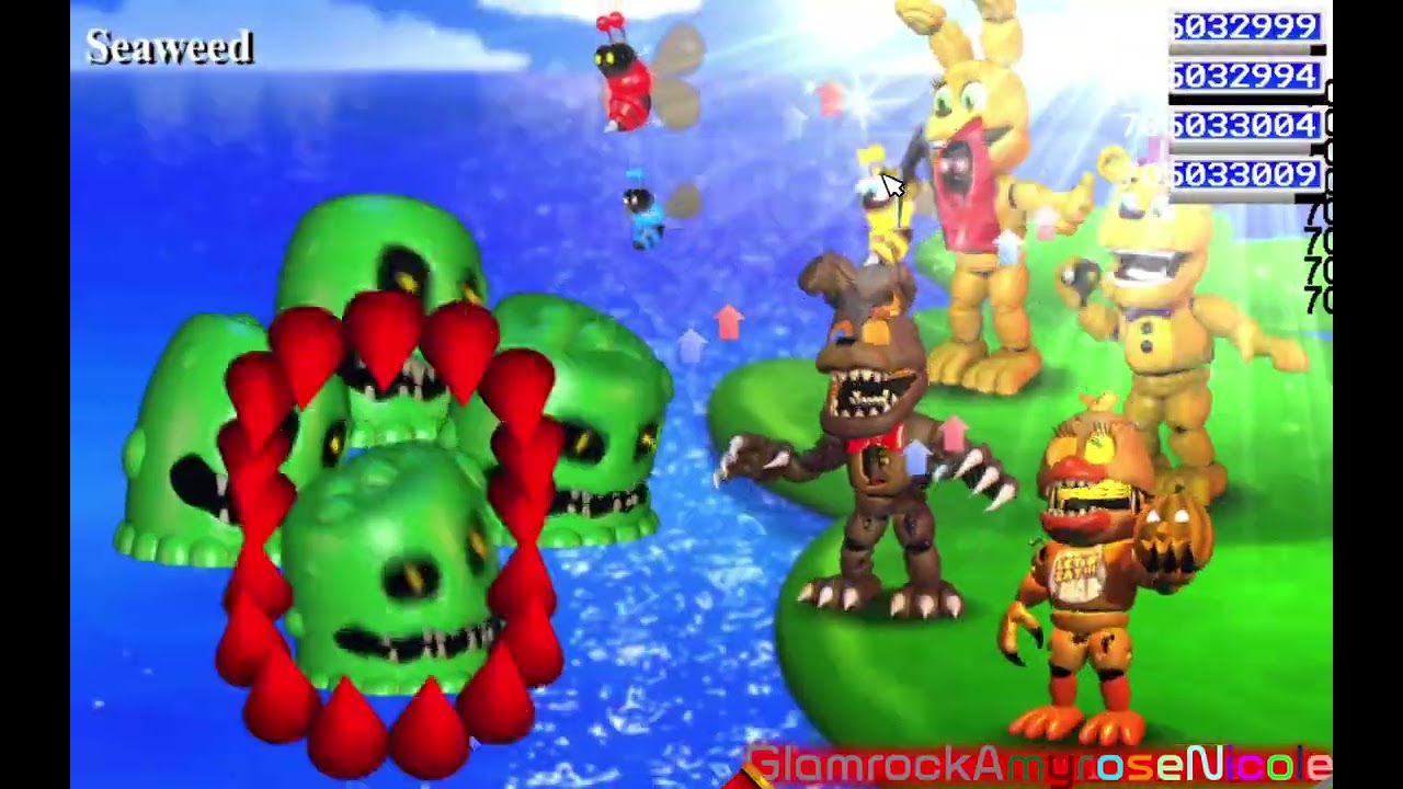 fnaf world update 3 (reimagined) completing the game and defeating chipper's revenge