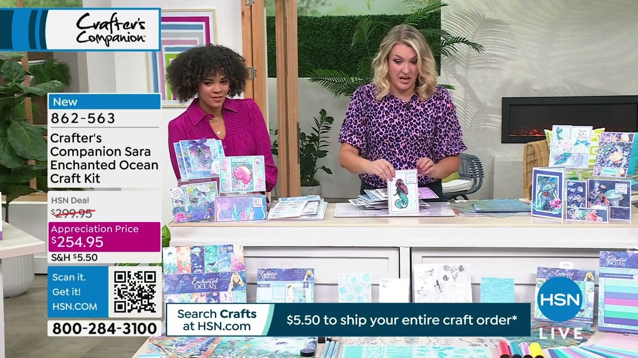 Crafter's Companion Sara Signature Enchanted Ocean Craft...