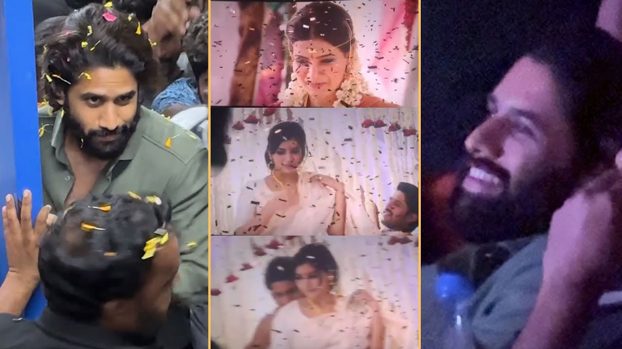 Naga Chaitanya Watching Manam Movie In Devi 70MM Theater | Manam Re Release