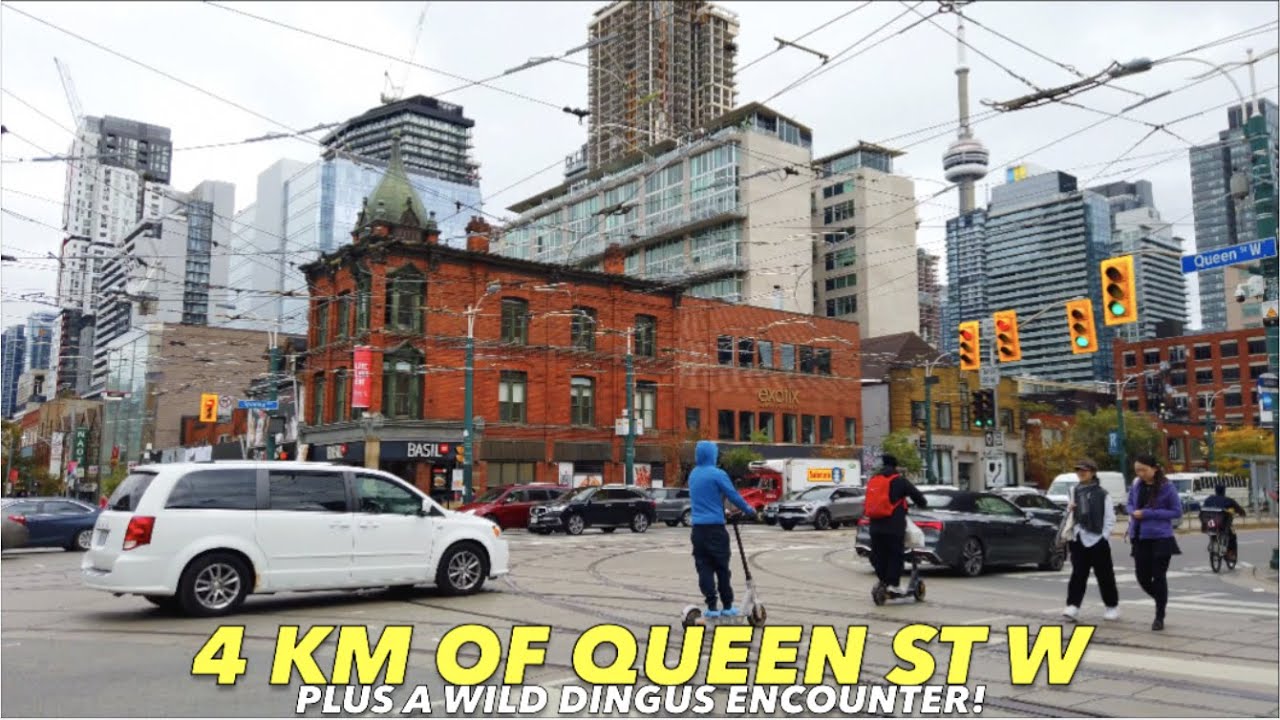 Toronto Calm Before The Dingus Walk -From Far 