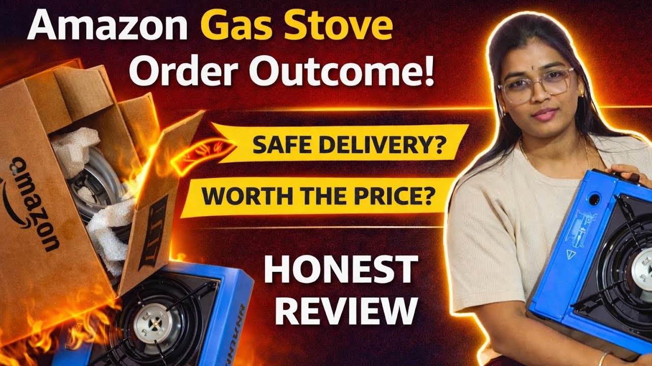 Amazon Gas Stove Review in Kannada | Worth Buying or Not?