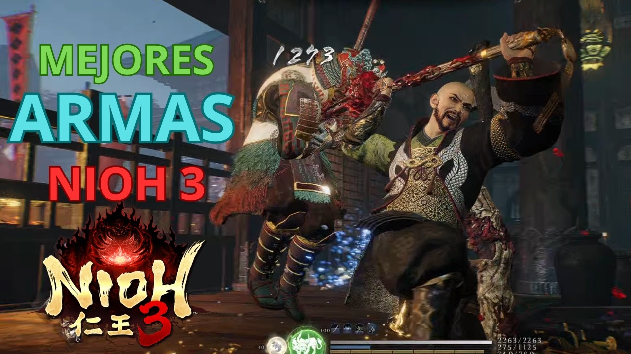 ¡Nioh 3 MEJORES ARMAS! Las mejores armas para dominar el Early Game)