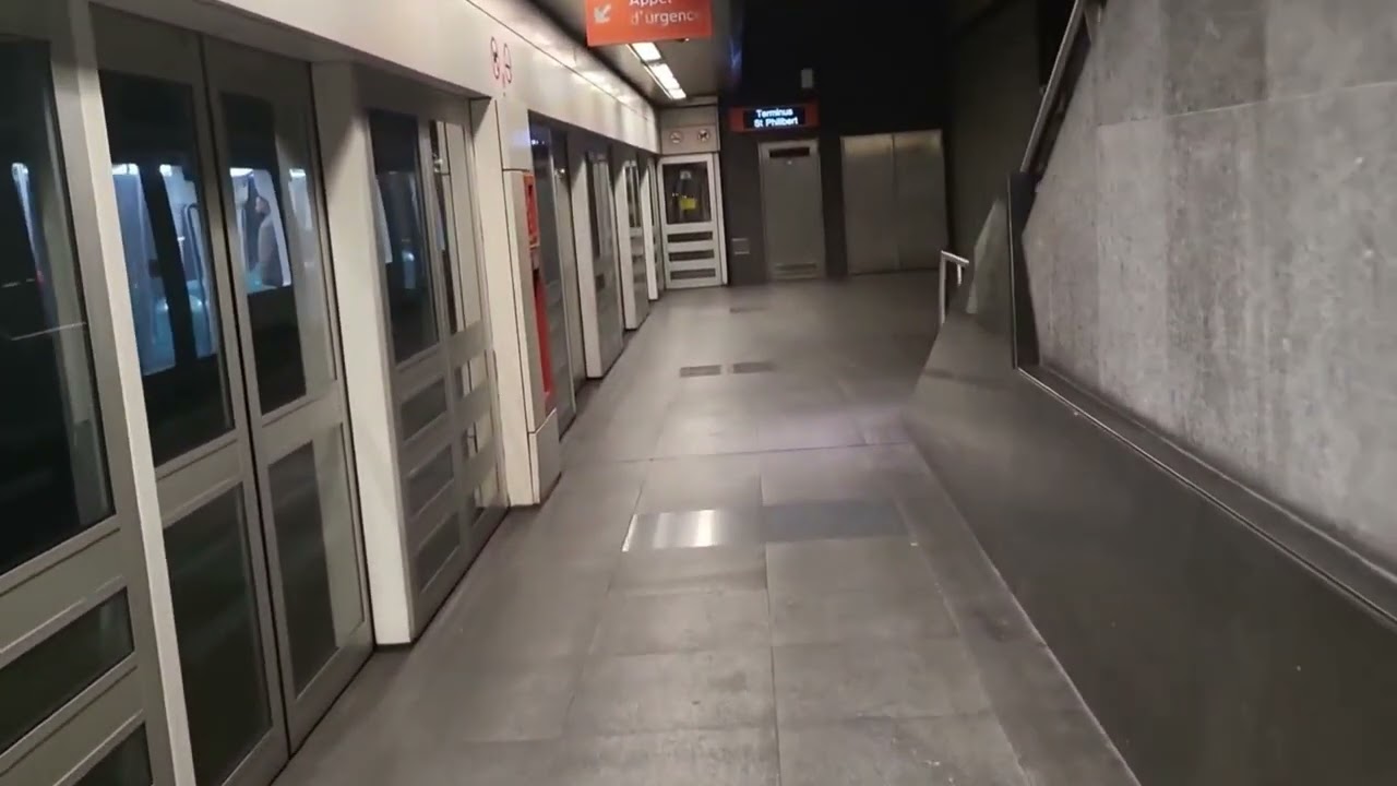 [METRO]Trajet entre alsace et gare jean Lebas - rame HP 67
