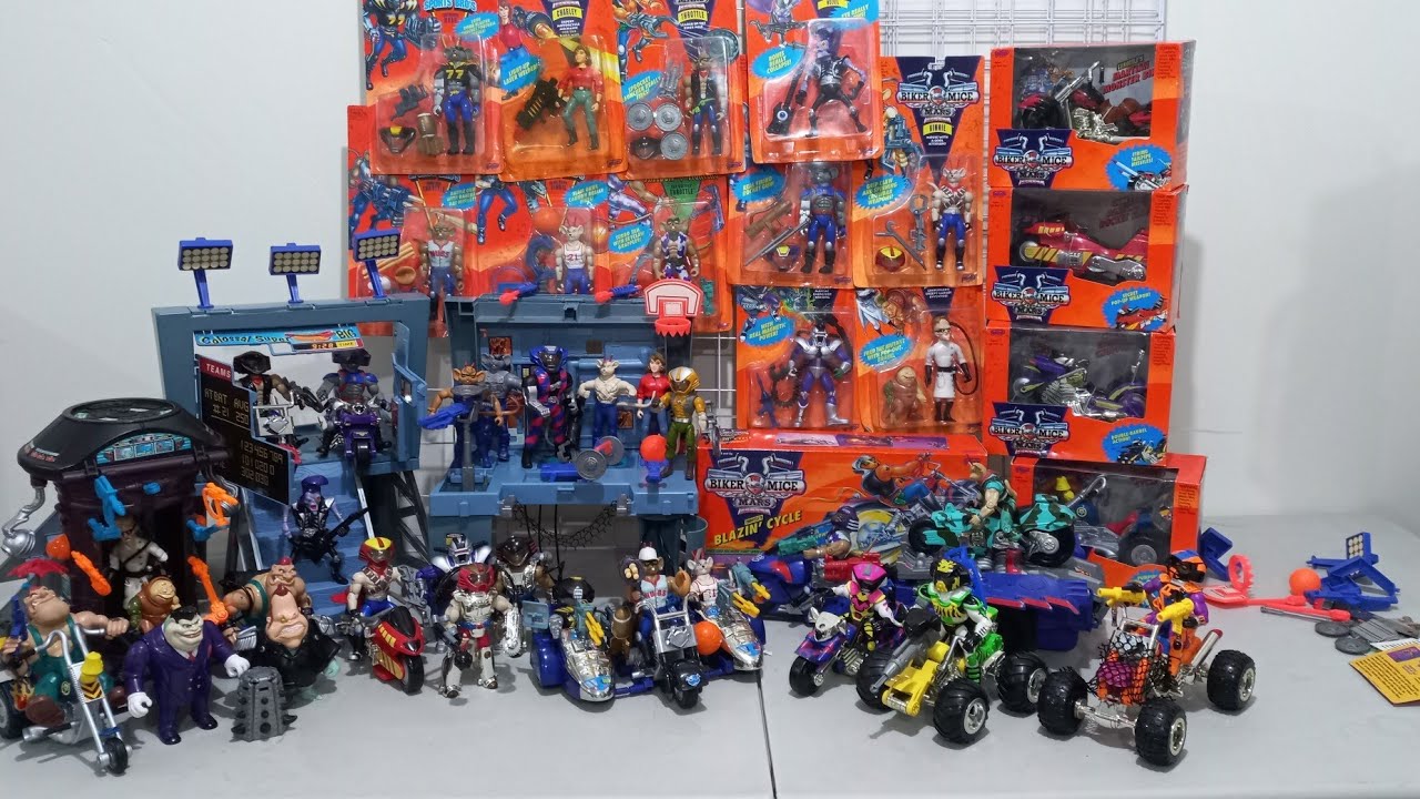 MOTORATONES DE MARTE BIKER MICE FROM MARS JUGUETES ANTIGUOS VINTAGE