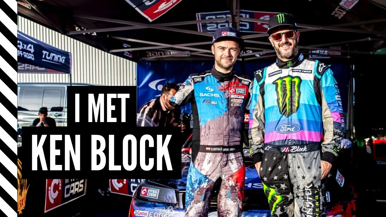 Wow... Ken Block in my paddock 😀😀 Ostalowski meet Block !