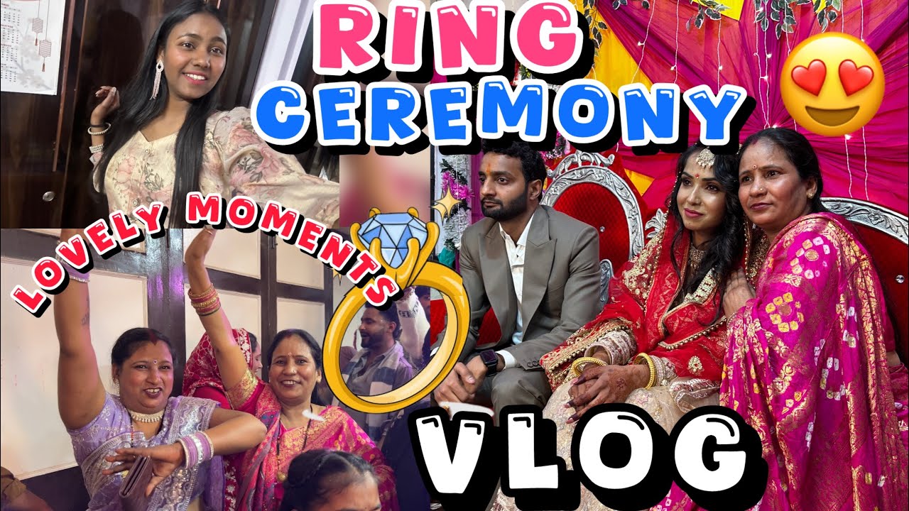 Ring Ceremony Vlog 😍😍😍| Mummy Ne kiya Dance 💃 | Resham Vlog | #500 vlog | 