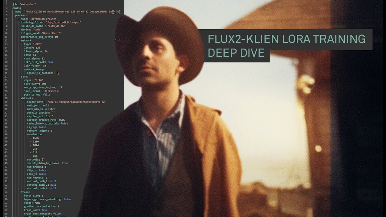 LoRA Training for Flux.2-klein | Research + Guide