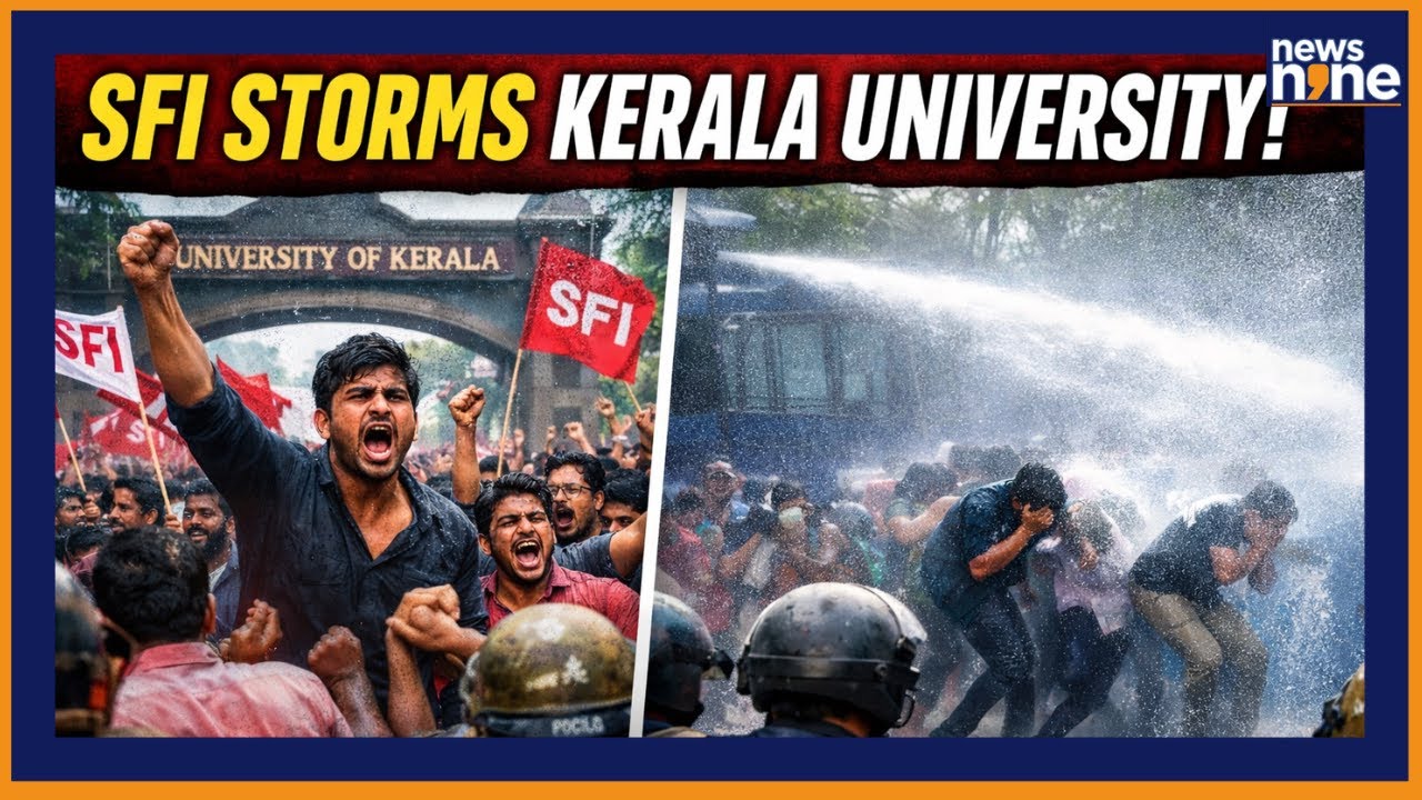 SFI Protests at Kerala University After VC Allegedly Denies Funds for Arts Festival