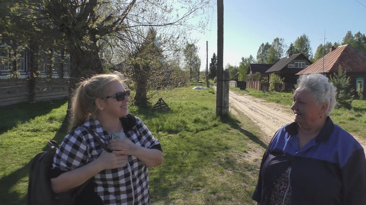 Интересная деревня в глубинке. Дом за 300 тысяч в продаже. В лесах. Деревня с добрыми жителями