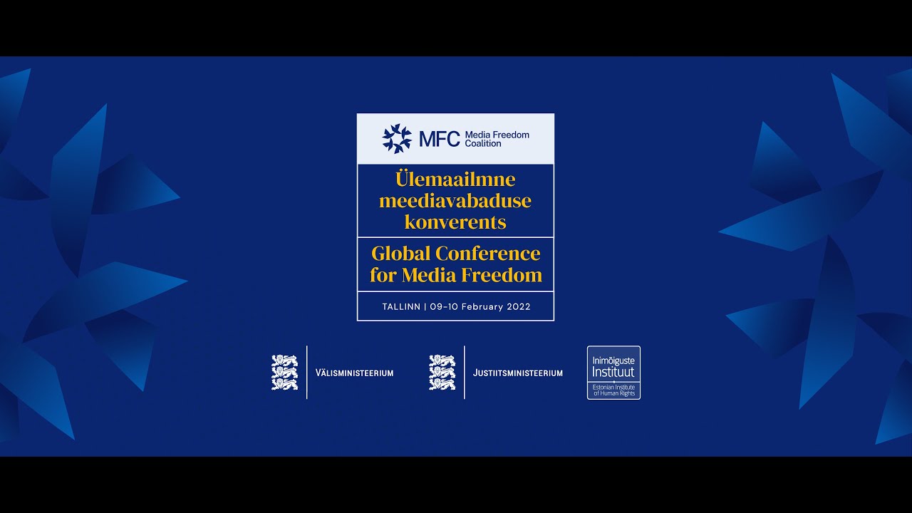 GLOBAL CONFERENCE FOR MEDIA FREEDOM  PARTS 1 IN ENGLISH