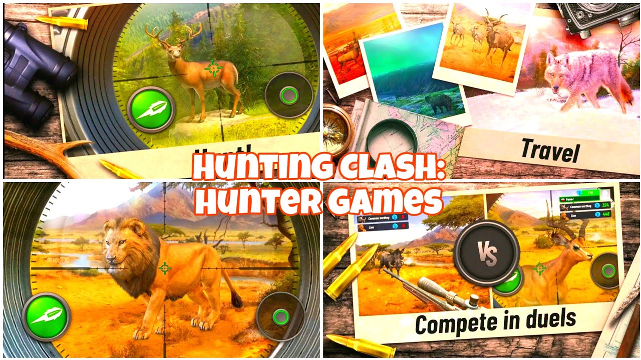Hunting Clash:Hunter Games//Gameplay Walkthrough Part1 (iOS)