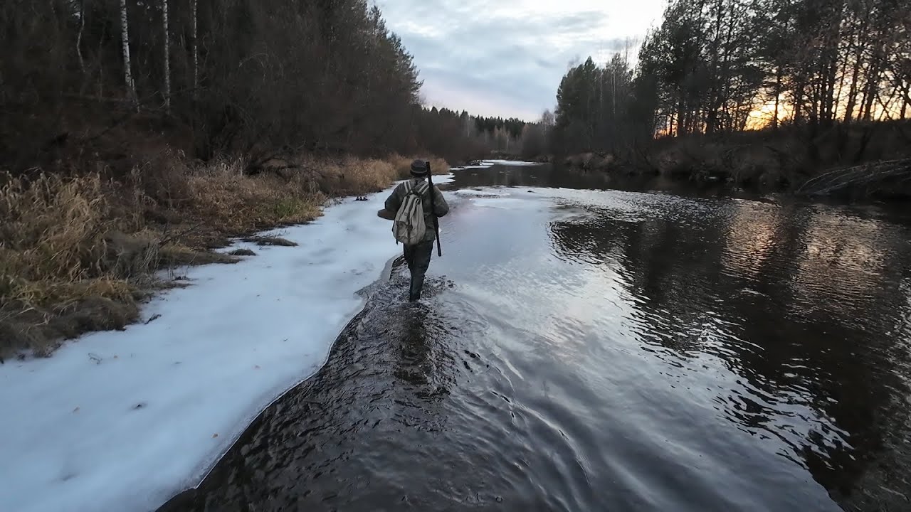 ПЕРВЫЙ ЛЁД / ОХОТА НА УТКУ / ВСТРЕТИЛСЯ ЛОСЯШ.
